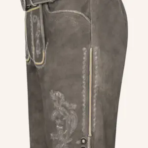 Lederhose Howard mit Gürtel – Bild 4