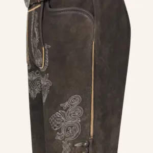 Lederhose Vinc mit Gürtel – Bild 4