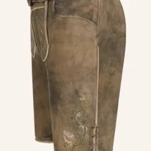 Lederhose Micah mit Gürtel – Bild 4