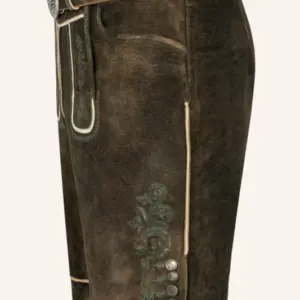 Lederhose Jayden mit Gürtel – Bild 4