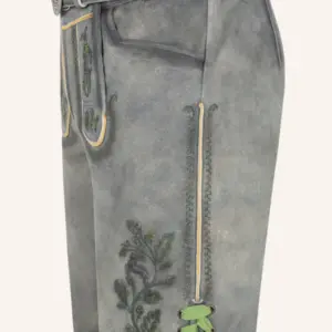 Lederhose Charlie mit Gürtel – Bild 4