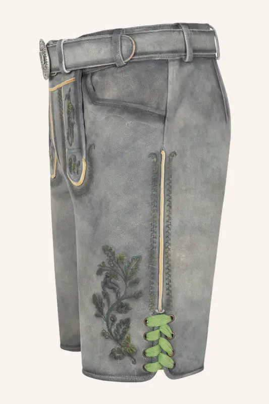 Lederhose Charlie mit Gürtel – Bild 4