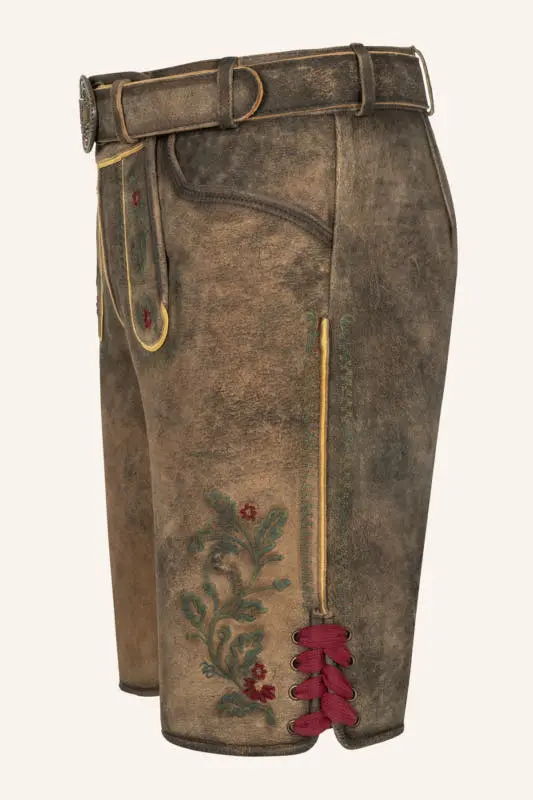 Lederhose Charlie mit Gürtel – Bild 4