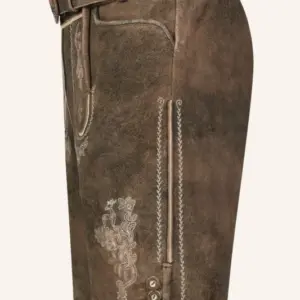 Lederhose Josha mit Gürtel – Bild 4