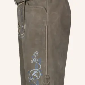 Lederhose Malik mit Gürtel – Bild 4