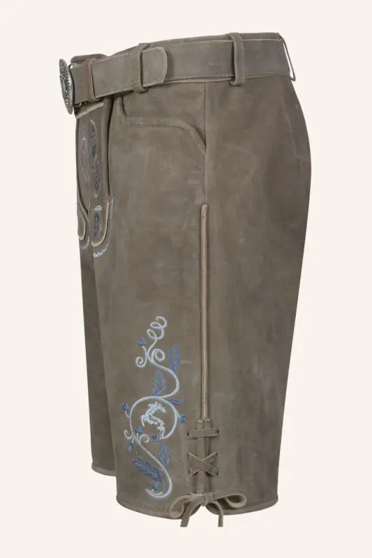 Lederhose Malik mit Gürtel – Bild 4