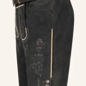 Lederhose Gaspar mit Gürtel – Bild 4