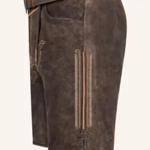 Lederhose Roger mit Gürtel – Bild 4