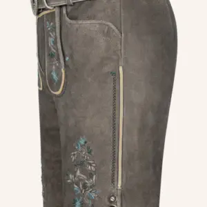 Lederhose Jorrit mit Gürtel – Bild 4