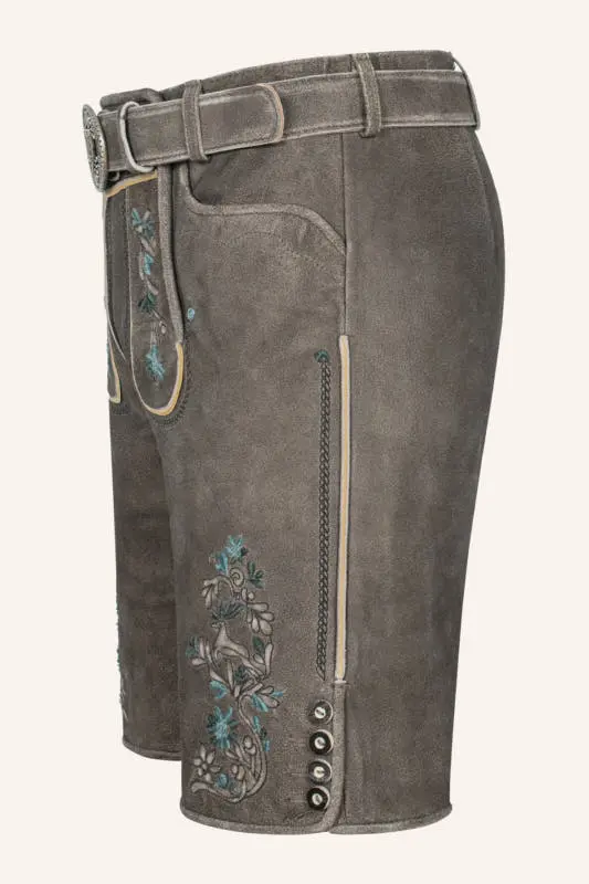 Lederhose Jorrit mit Gürtel – Bild 4