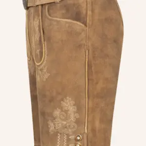 Lederhose Roberto mit Gürtel – Bild 4