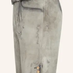Lederhose Lenny mit Gürtel – Bild 4