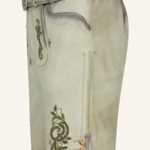 Lederhose Maurus mit Gürtel – Bild 4