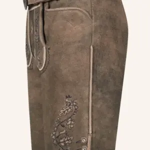 Lederhose Gildo mit Gürtel – Bild 4