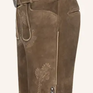 Lederhose Aric mit Gürtel – Bild 4
