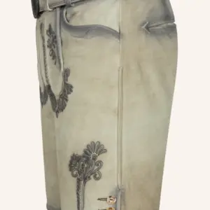 Lederhose Aric mit Gürtel – Bild 4
