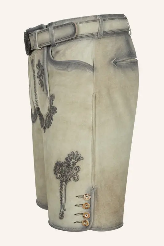 Lederhose Aric mit Gürtel – Bild 4