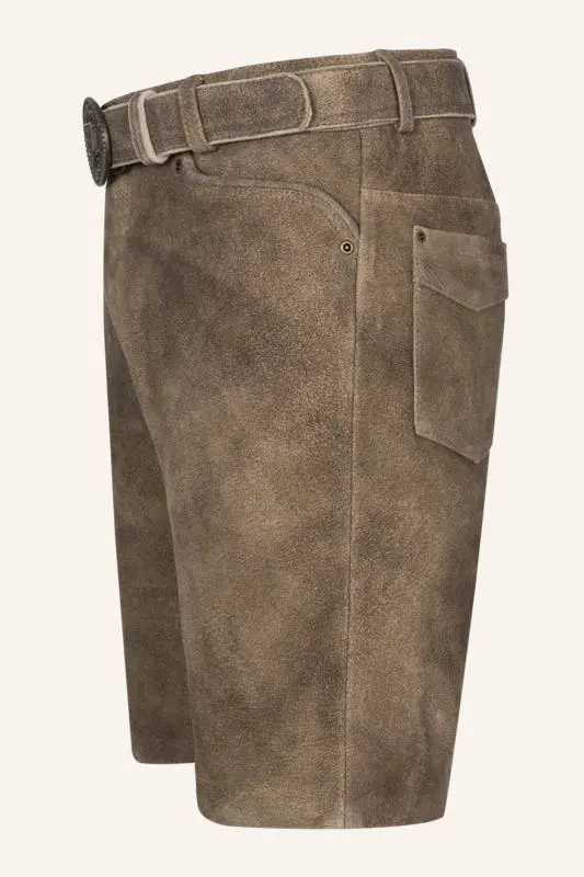 Lederhose Taro mit Gürtel – Bild 4