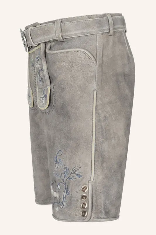 Lederhose Ulf mit Gürtel – Bild 4