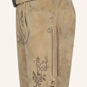 Lederhose Milian mit Gürtel – Bild 4