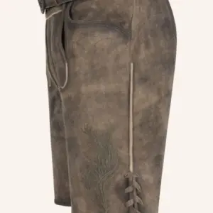 Lederhose Diran mit Gürtel – Bild 4