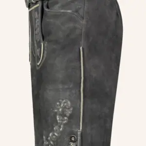 Lederhose Nevi mit Gürtel – Bild 4