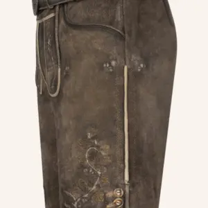 Lederhose Wanja mit Gürtel – Bild 4