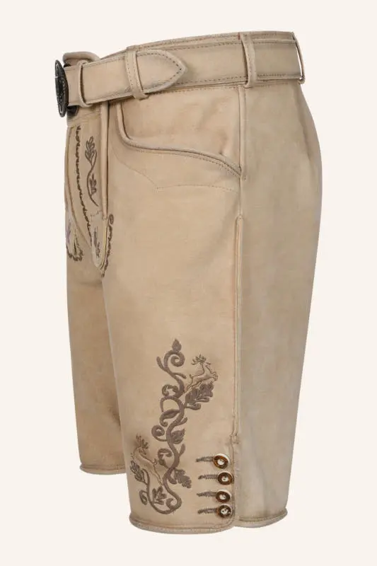 Lederhose Tayden mit Gürtel – Bild 4