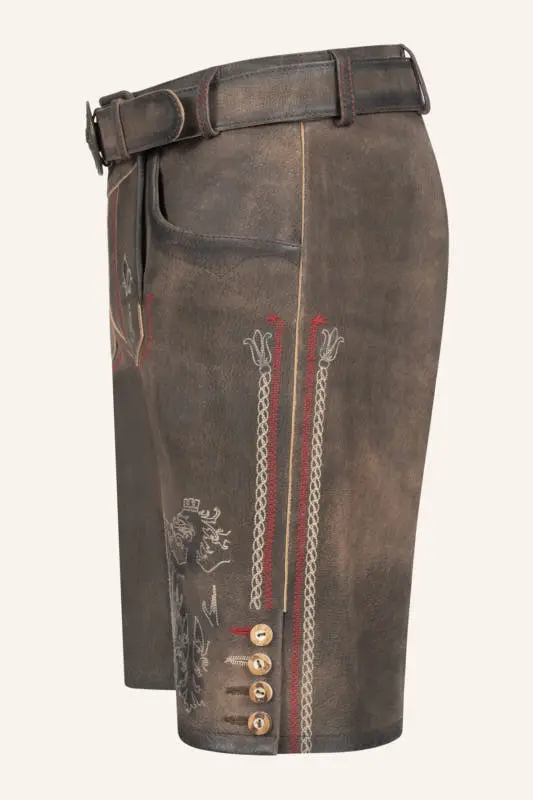Lederhose Austria mit Gürtel – Bild 4
