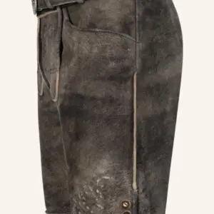 Lederhose Patrizio mit Gürtel – Bild 4