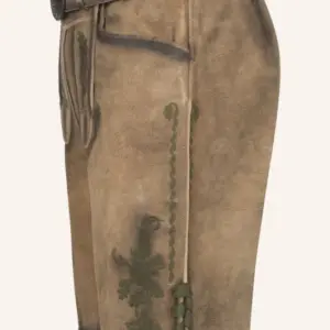 Lederhose Ulli mit Gürtel – Bild 4