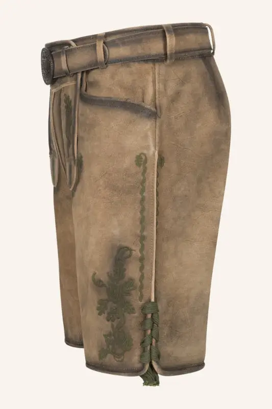 Lederhose Ulli mit Gürtel – Bild 4