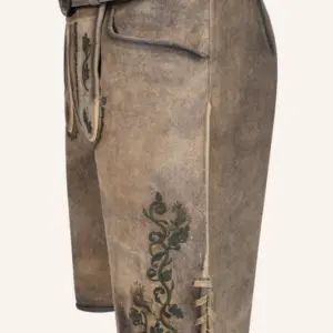 Lederhose Melo mit Gürtel – Bild 4