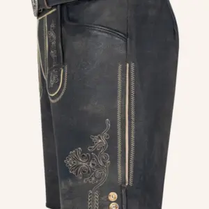 Lederhose Austin mit Gürtel – Bild 4