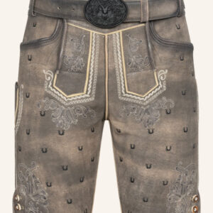 Lederhose Harvey mit Gürtel