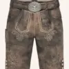Lederhose Arijus mit Gürtel