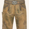 Lederhose Milo mit Gürtel