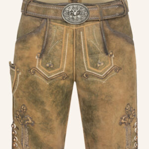 Lederhose Milo mit Gürtel