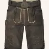 Lederhose Elliot mit Gürtel