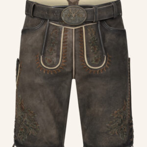 Lederhose Elliot mit Gürtel