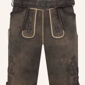 Lederhose Raul mit Gürtel