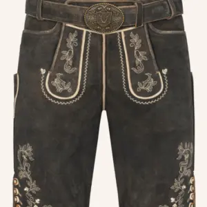 Lederhose Arendt mit Gürtel