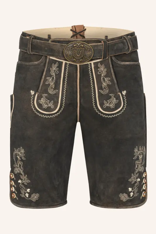Lederhose Arendt mit Gürtel