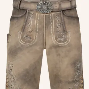 Lederhose Wincent mit Gürtel
