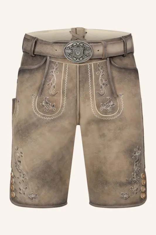 Lederhose Wincent mit Gürtel