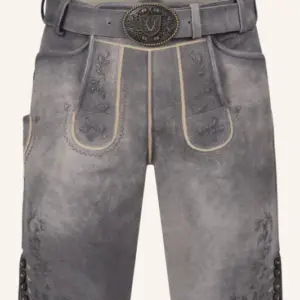 Lederhose Wincent mit Gürtel