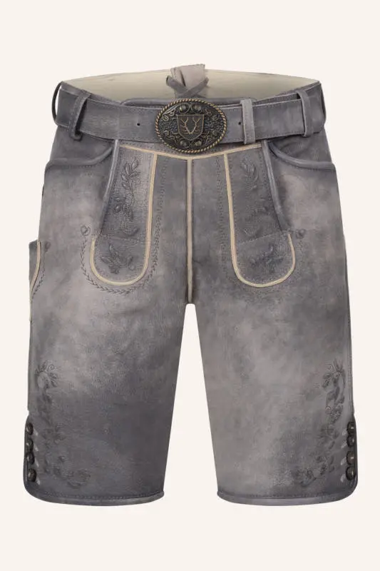 Lederhose Wincent mit Gürtel