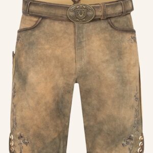 Lederhose Paulo mit Gürtel