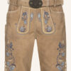 Lederhose Demian mit Gürtel