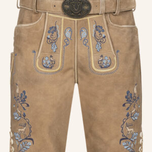 Lederhose Demian mit Gürtel
